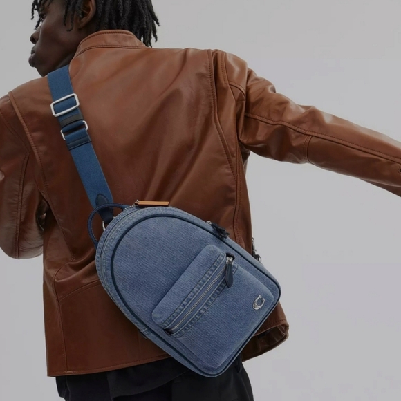 Coach Men's (Gender neutral) Denim Charter Pack - Picture 1 of 5